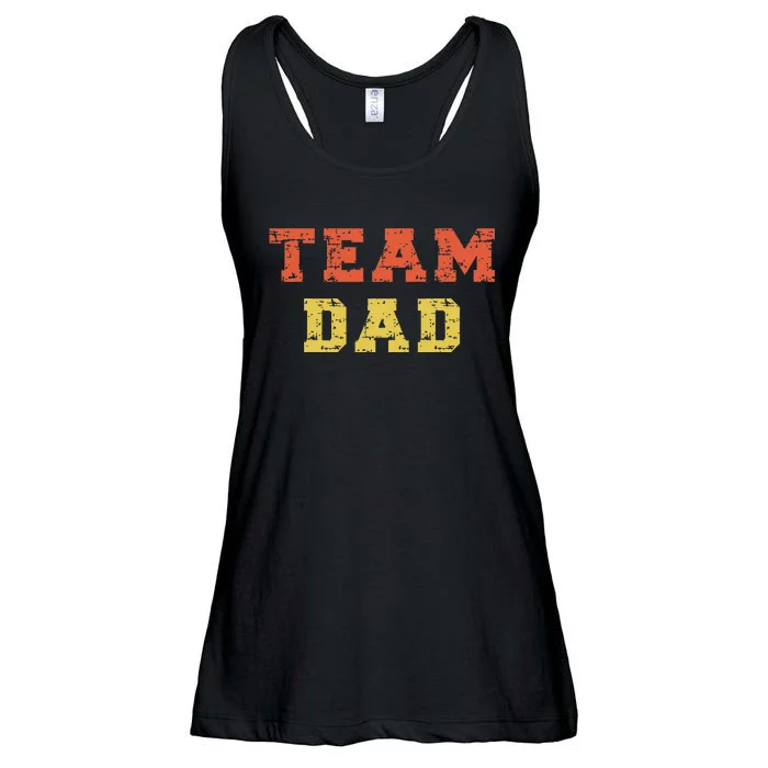 Team dad Ladies Essential Flowy Tank