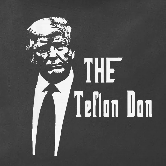 Teflon Don Trump Funny Zip Tote Bag