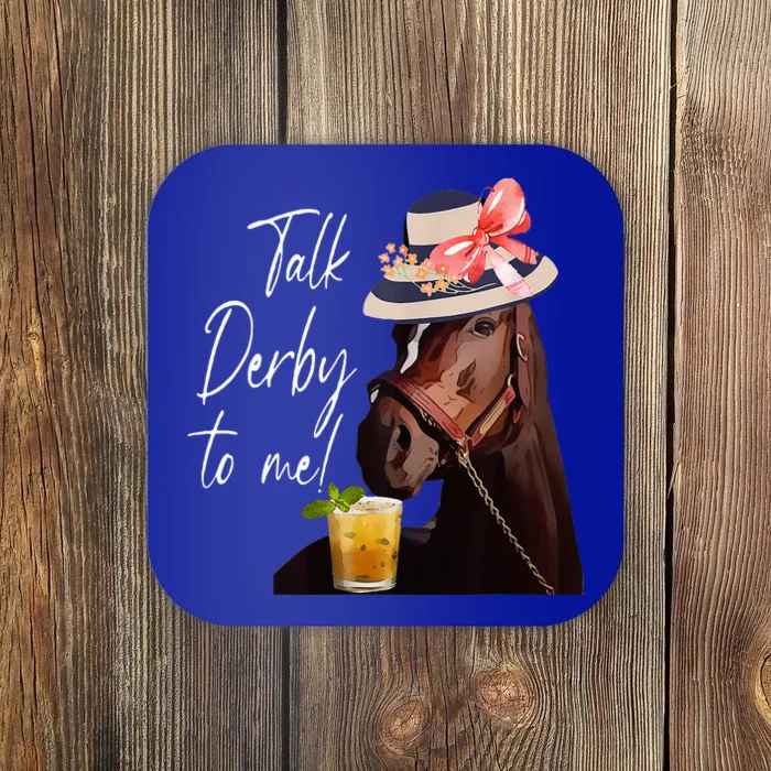 Talk Derby To Me Horse Coaster