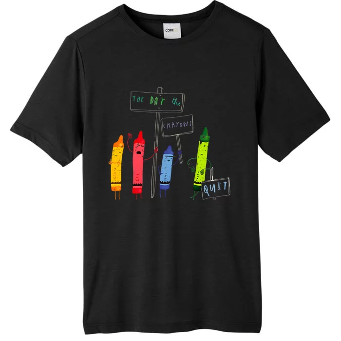 The Day The Crayons Quit Birthday Decorations Funny ChromaSoft Performance T-Shirt