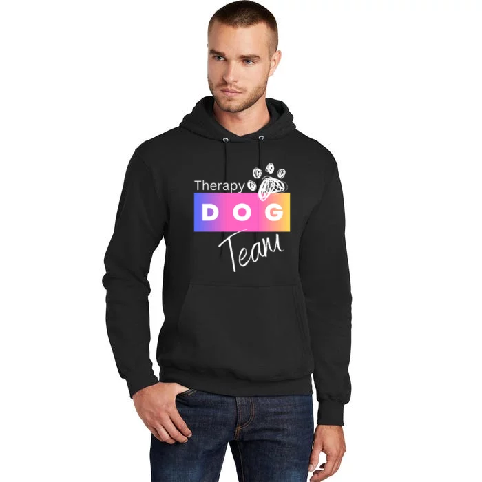 Therapy Dog Team Tall Hoodie