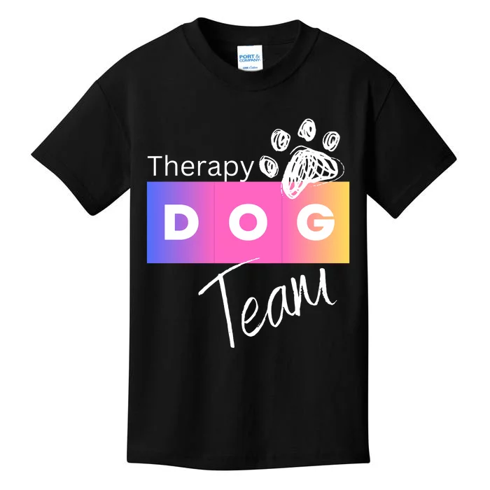 Therapy Dog Team Kids T-Shirt