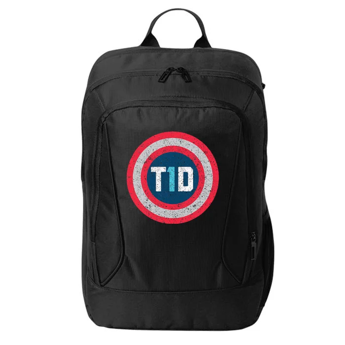 T1d Diabetic Type 1 Diabetes Awareness Kids City Backpack