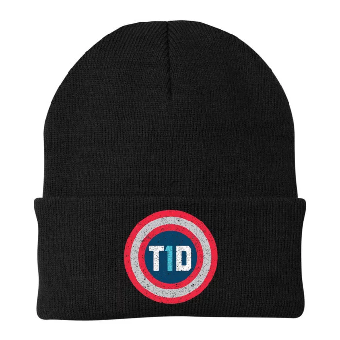 T1d Diabetic Type 1 Diabetes Awareness Kids Knit Cap Winter Beanie