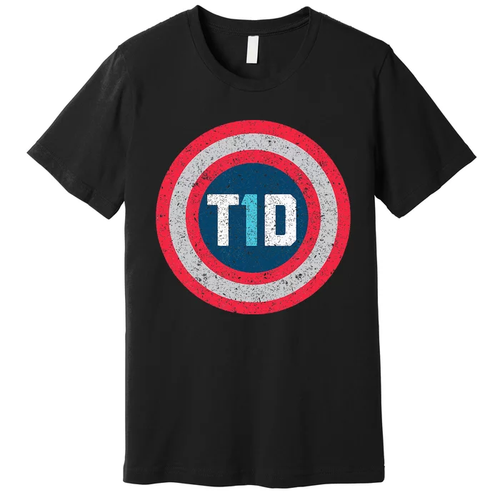 T1d Diabetic Type 1 Diabetes Awareness Kids Premium T-Shirt