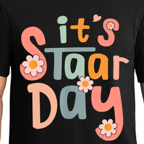 Test Day Teacher Its Staar Day Gifts For Women Pajama Set