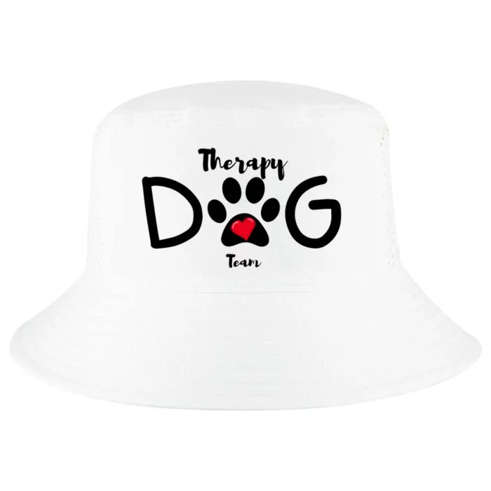 Therapy Dog Team Trending Design Cool Comfort Performance Bucket Hat