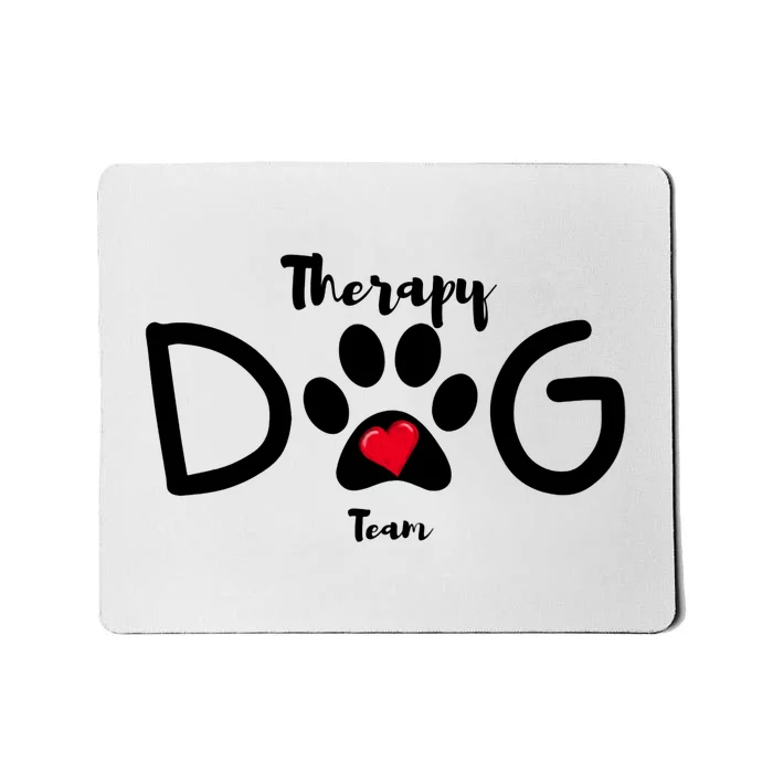 Therapy Dog Team Trending Design Mousepad