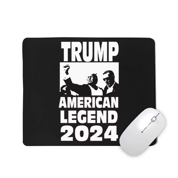 Teflon Don Trump 2024 Bulletproof Never Surrender Legend Mousepad