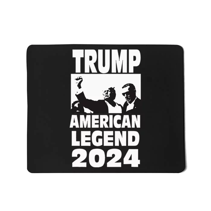 Teflon Don Trump 2024 Bulletproof Never Surrender Legend Mousepad