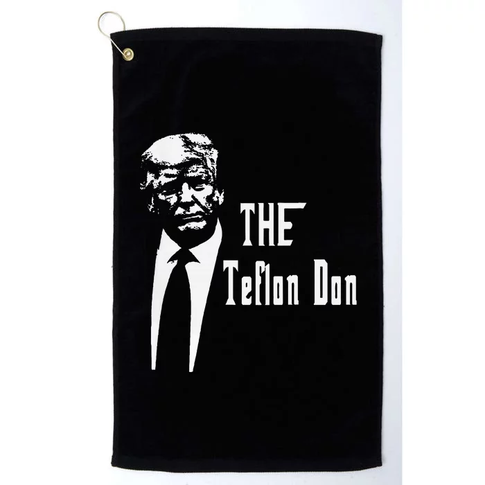 Teflon Don Trump Funny Platinum Collection Golf Towel