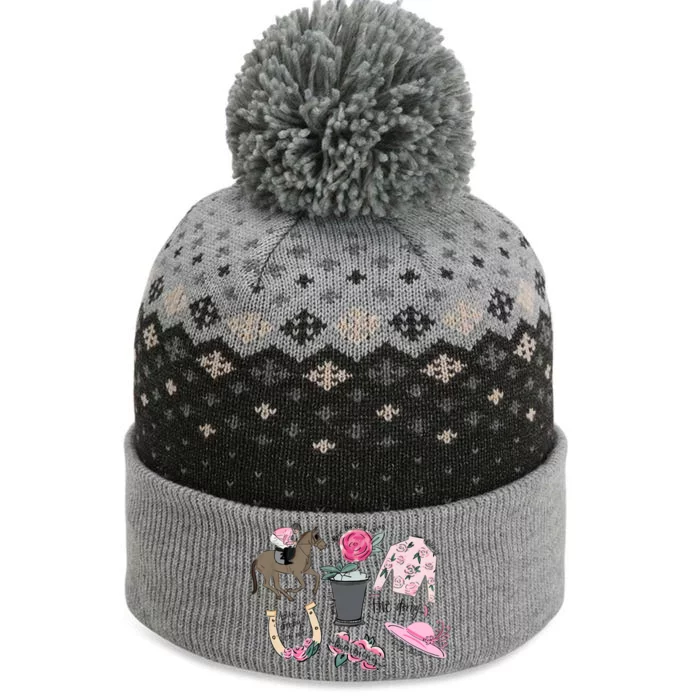 Talk Derby To Me Kentucky Horse Racing The Baniff Cuffed Pom Beanie