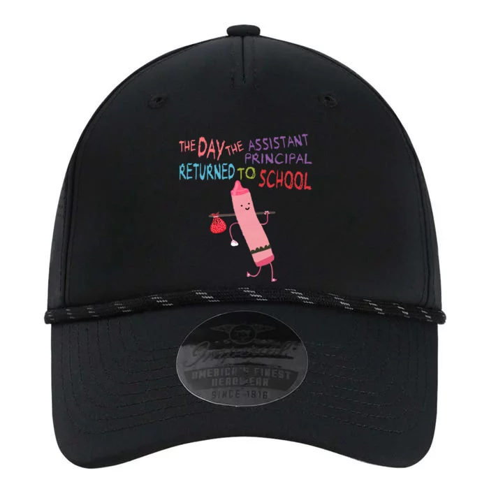 The Day The Assistant Principal Returned To School Gift Performance The Dyno Cap