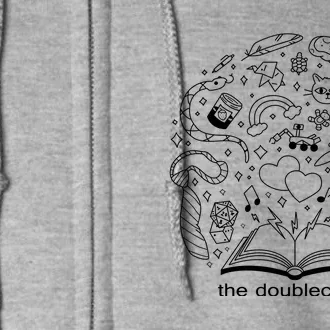 The Doubleclicks The Book Was Better Full Zip Hoodie