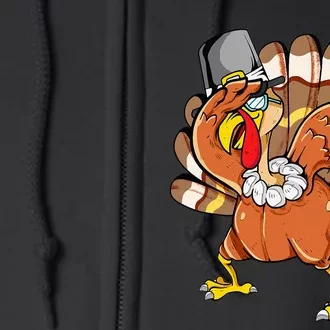 Thanksgiving  Dabbing Turkey Full Zip Hoodie