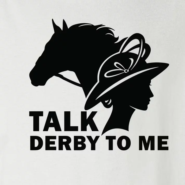 Talk Derby To Me Horse Racing Kentucky Toddler Long Sleeve Shirt