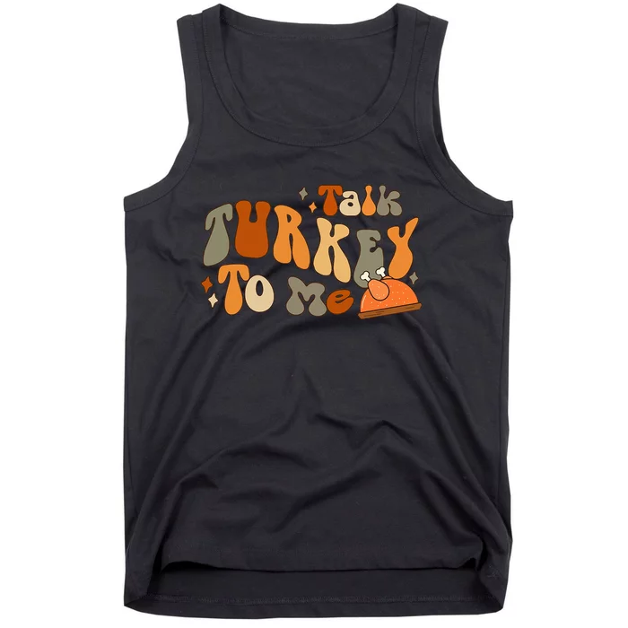 Thanksgiving Day Turkey Talk Festive Attire Tank Top