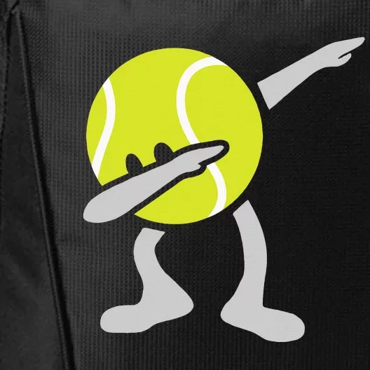 Tennis Dabbing Tennis Ball Tennis Player Ball Sport Gift City Backpack