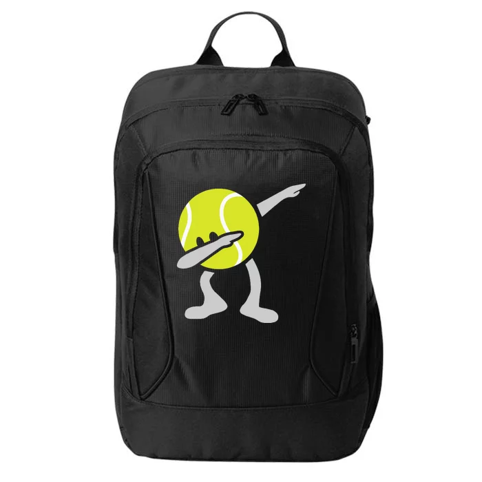 Tennis Dabbing Tennis Ball Tennis Player Ball Sport Gift City Backpack