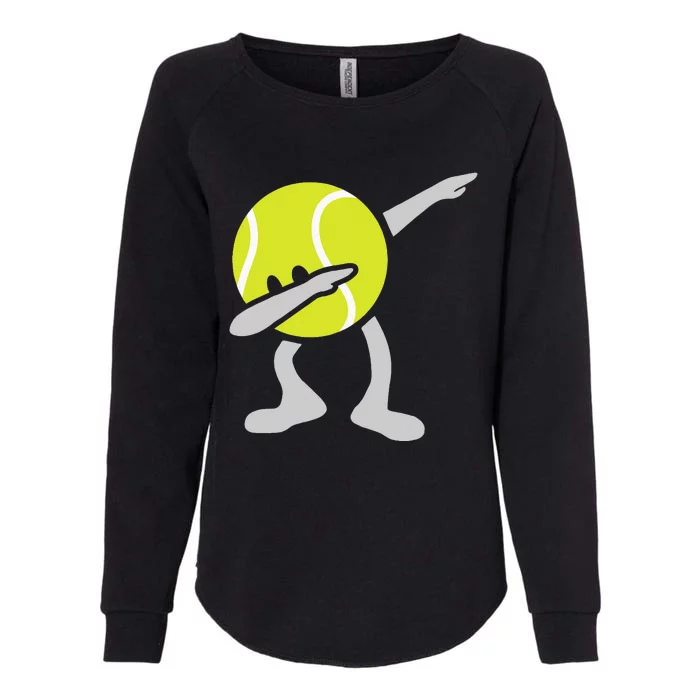 Tennis Dabbing Tennis Ball Tennis Player Ball Sport Gift Womens California Wash Sweatshirt