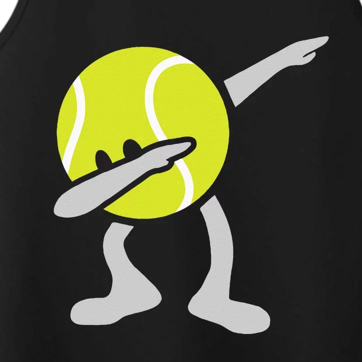 Tennis Dabbing Tennis Ball Tennis Player Ball Sport Gift Performance Tank