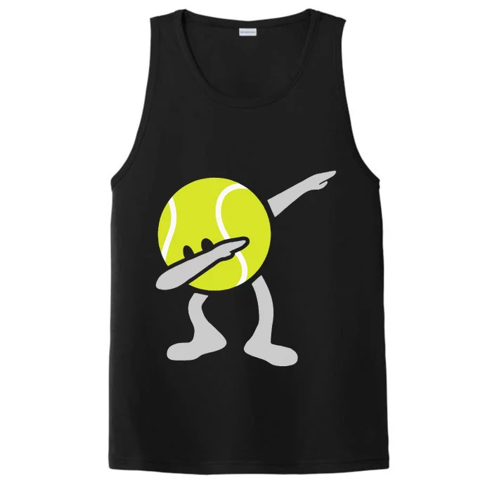 Tennis Dabbing Tennis Ball Tennis Player Ball Sport Gift Performance Tank