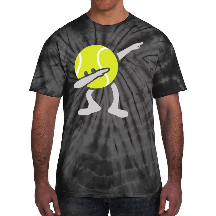 Tennis Dabbing Tennis Ball Tennis Player Ball Sport Gift Tie-Dye T-Shirt