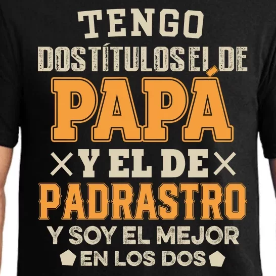 Tengo Dos TíTulos El De Papa Pajama Set