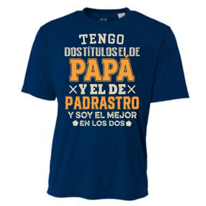 Tengo Dos TíTulos El De Papa Cooling Performance Crew T-Shirt