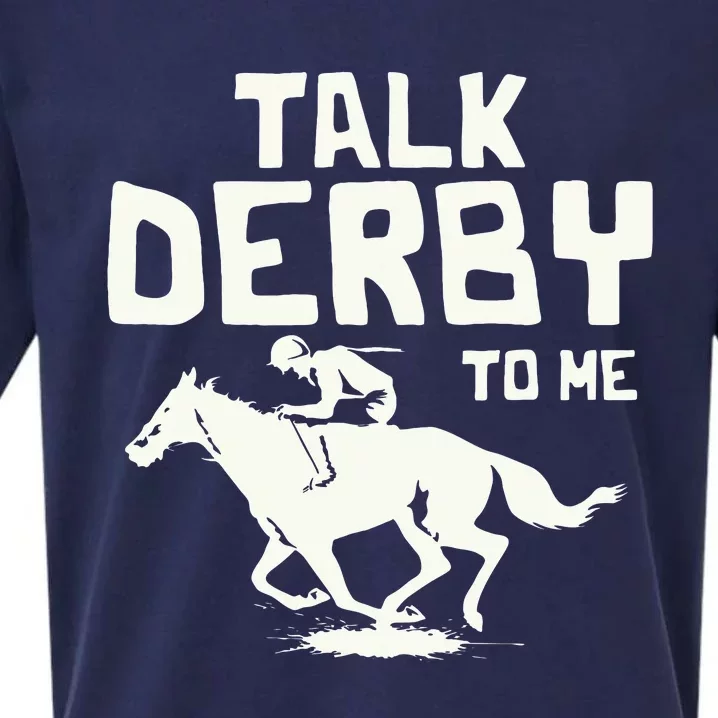 Talk Derby To Me Racing Day Sueded Cloud Jersey T-Shirt