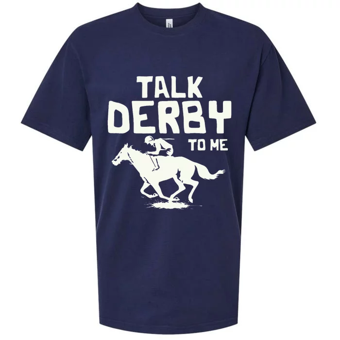 Talk Derby To Me Racing Day Sueded Cloud Jersey T-Shirt