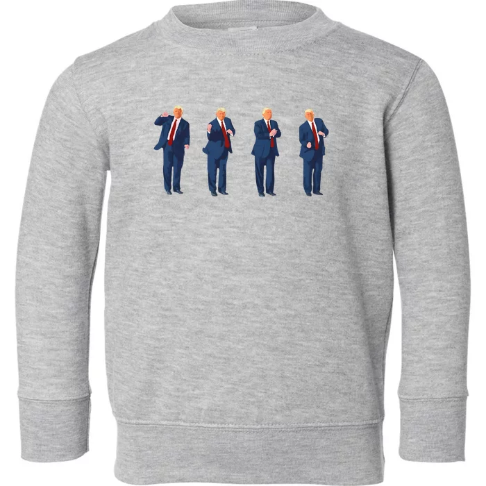 Trump Dance Toddler Sweatshirt