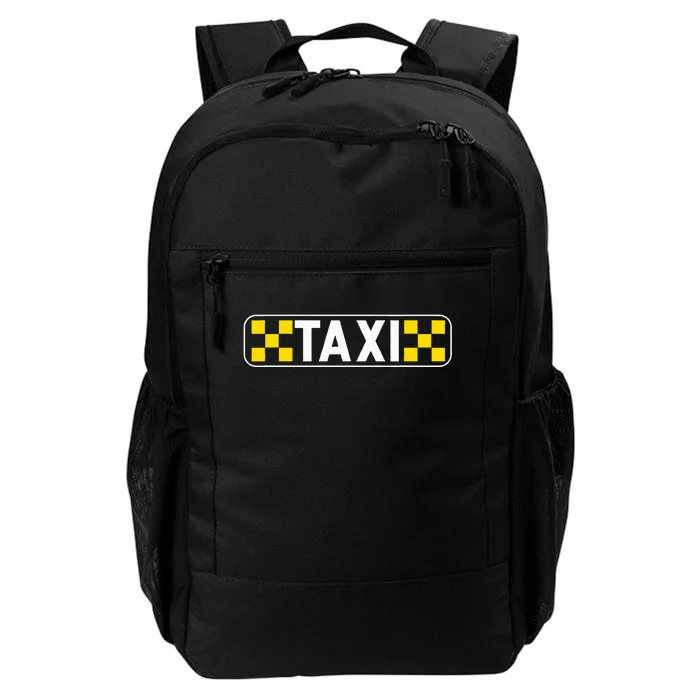 Taxi Driver Taxi Passengers Daily Commute Backpack