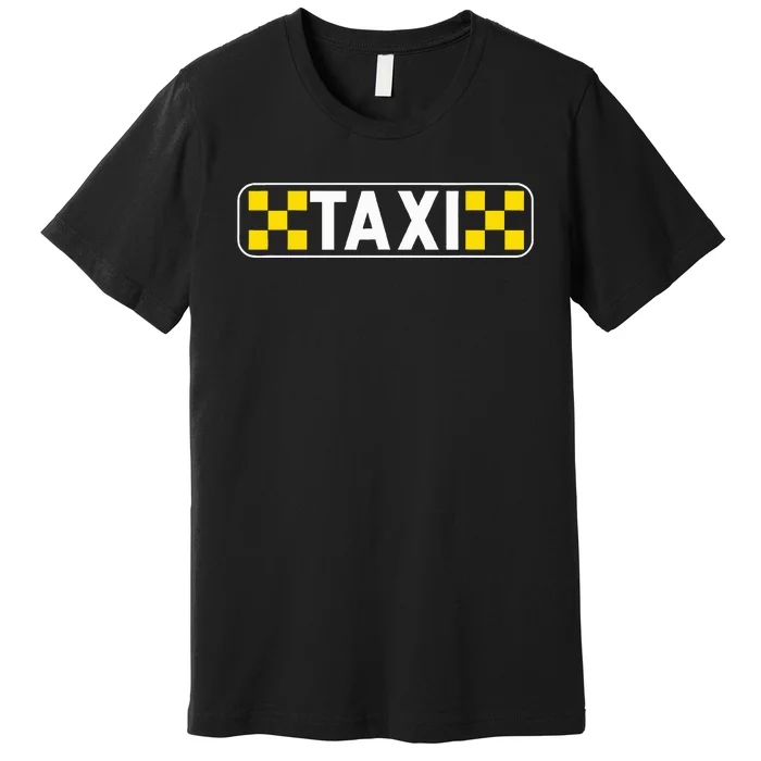 Taxi Driver Taxi Passengers Premium T-Shirt