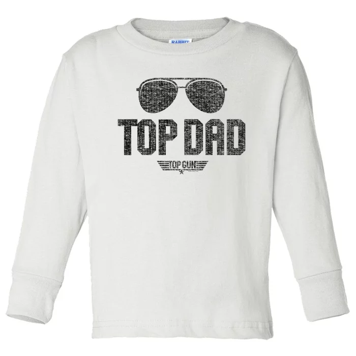 Top Dad Toddler Long Sleeve Shirt