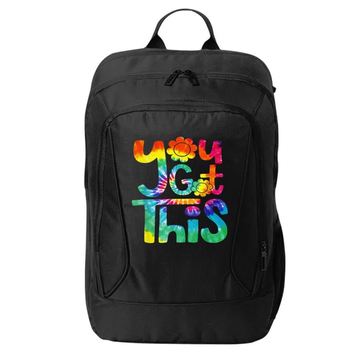 Tie Dye Teacher Student You Got This City Backpack