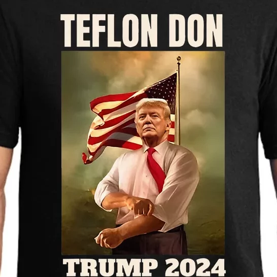 Teflon Don Trump 2024 Real Verdict November 5 2024 Pajama Set