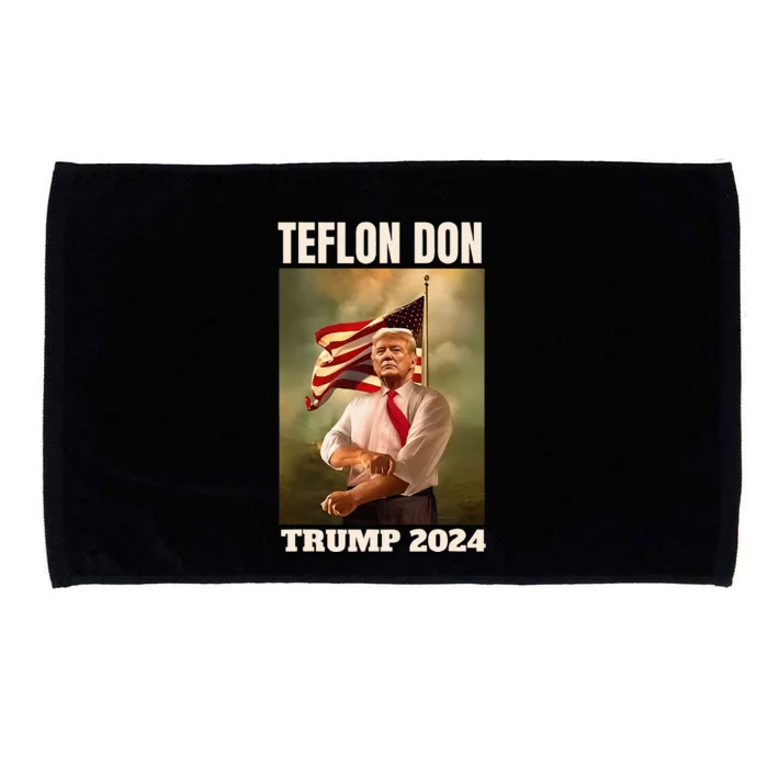 Teflon Don Trump 2024 Real Verdict November 5 2024 Microfiber Hand Towel