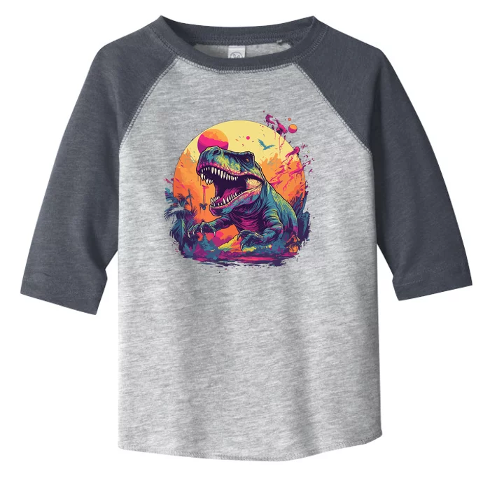 Trex Dinosaur Toddler Fine Jersey T-Shirt