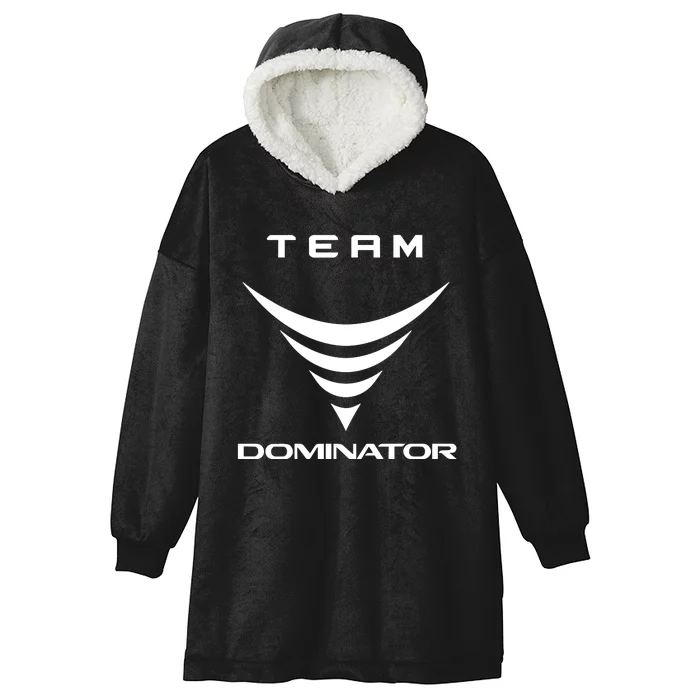 Team Dominator Hooded Wearable Blanket