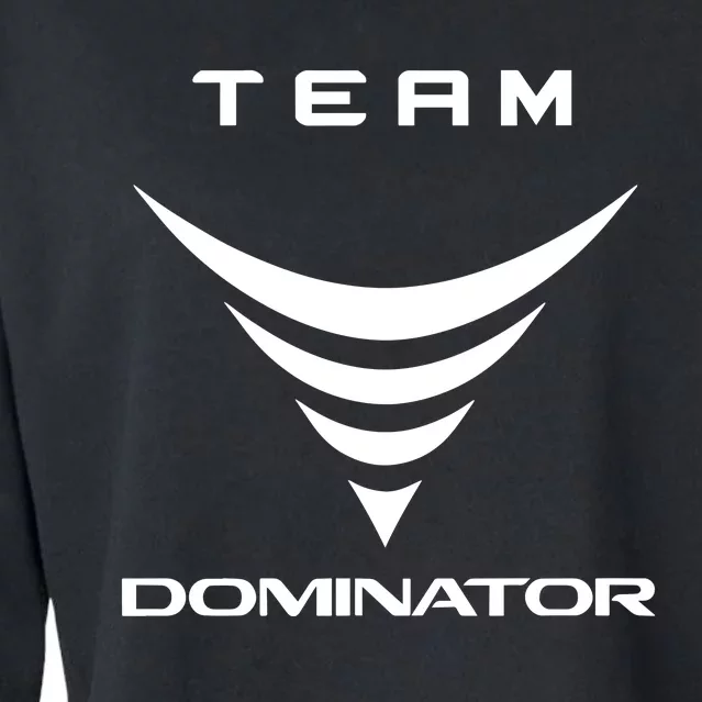 Team Dominator Cropped Pullover Crew