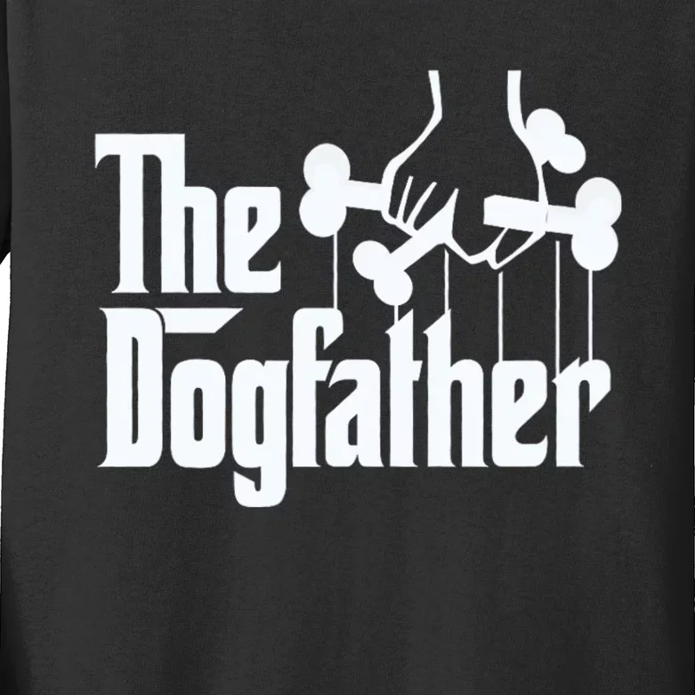 The Dogfather Kids Long Sleeve Shirt