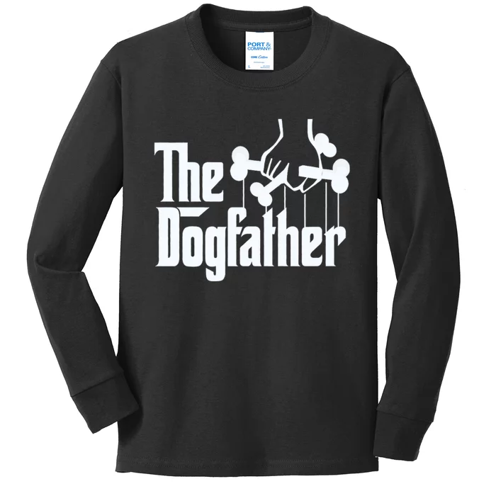 The Dogfather Kids Long Sleeve Shirt