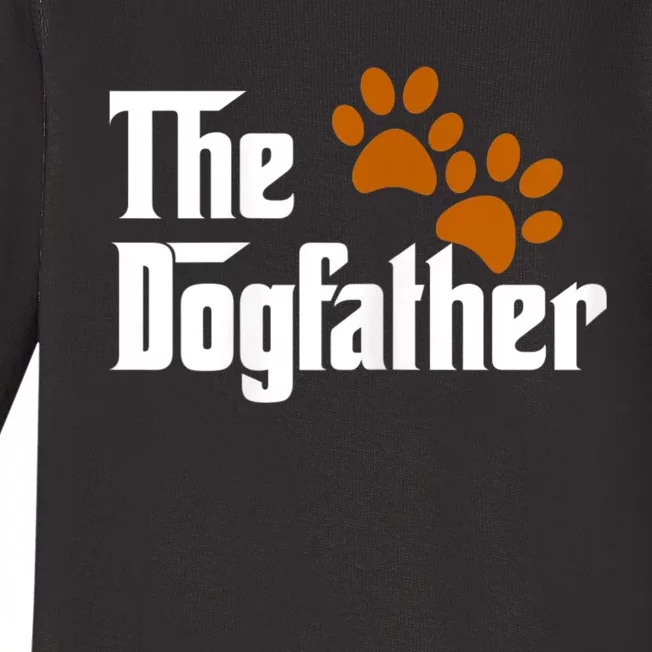 The Dogfather Baby Long Sleeve Bodysuit