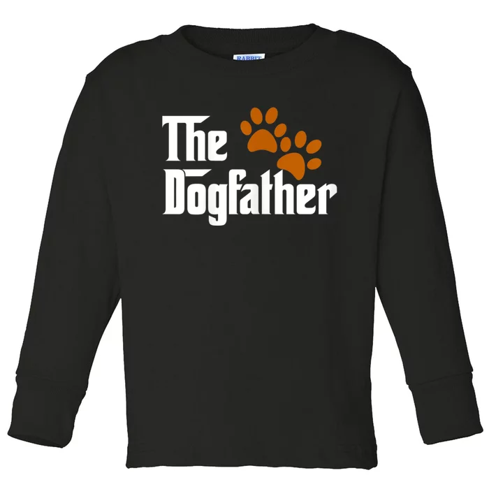 The Dogfather Toddler Long Sleeve Shirt