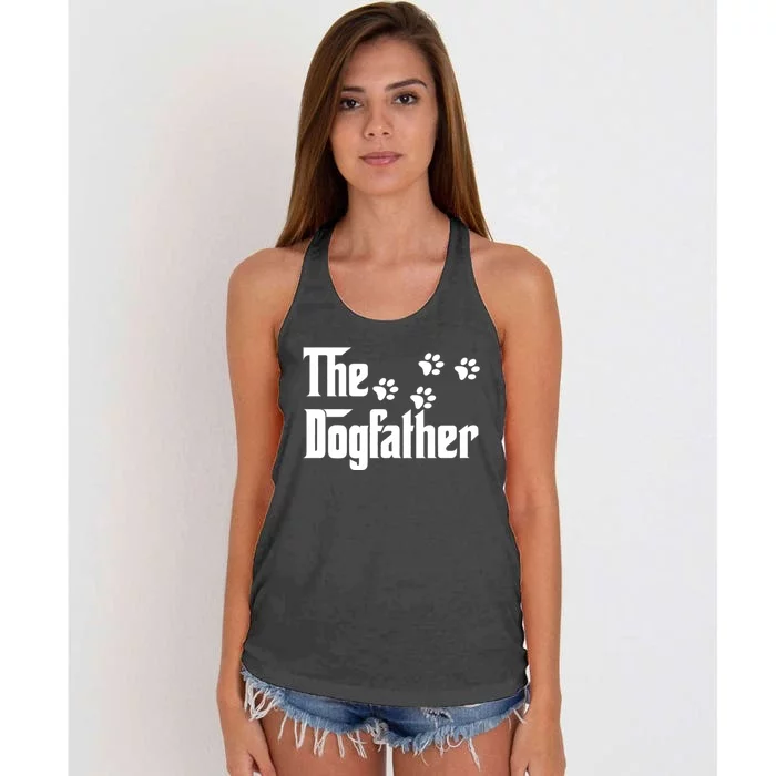 The Dogfather Women's Knotted Racerback Tank