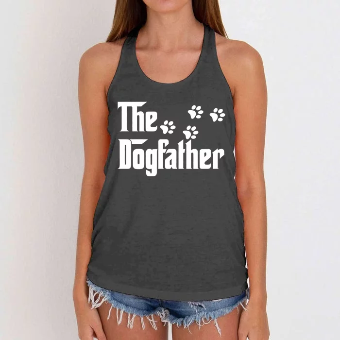 The Dogfather Women's Knotted Racerback Tank