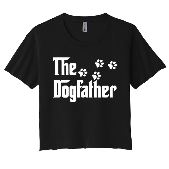 The Dogfather Women's Crop Top Tee