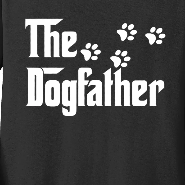 The Dogfather Kids Long Sleeve Shirt