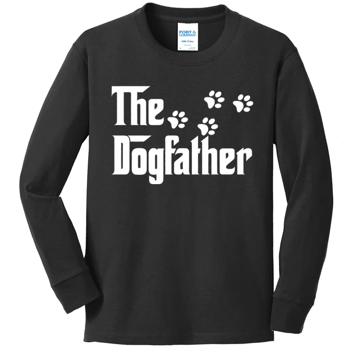 The Dogfather Kids Long Sleeve Shirt